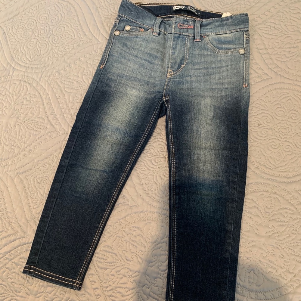 3T girls Levi jeans